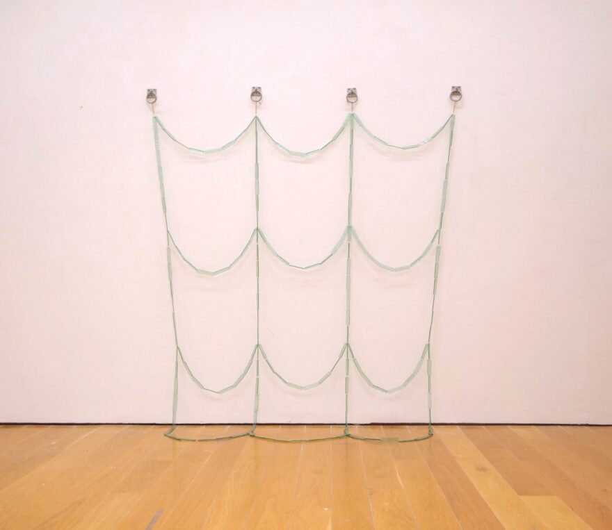 Artwork by Izzy Cheyne Jones in an exhibition space